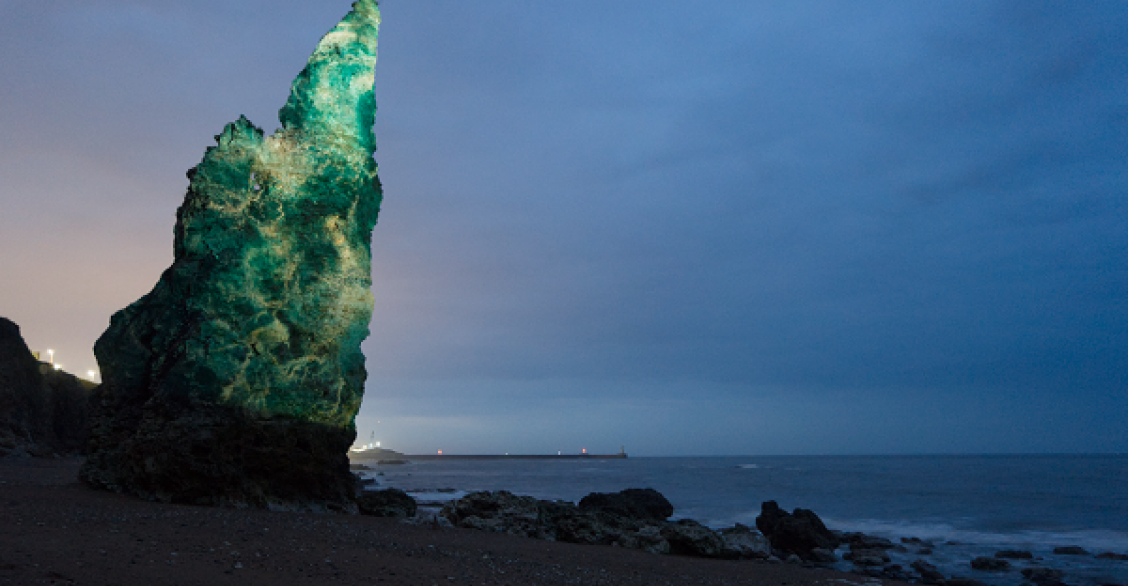 Chemical Beach Seaham County Durham by Chris Plant